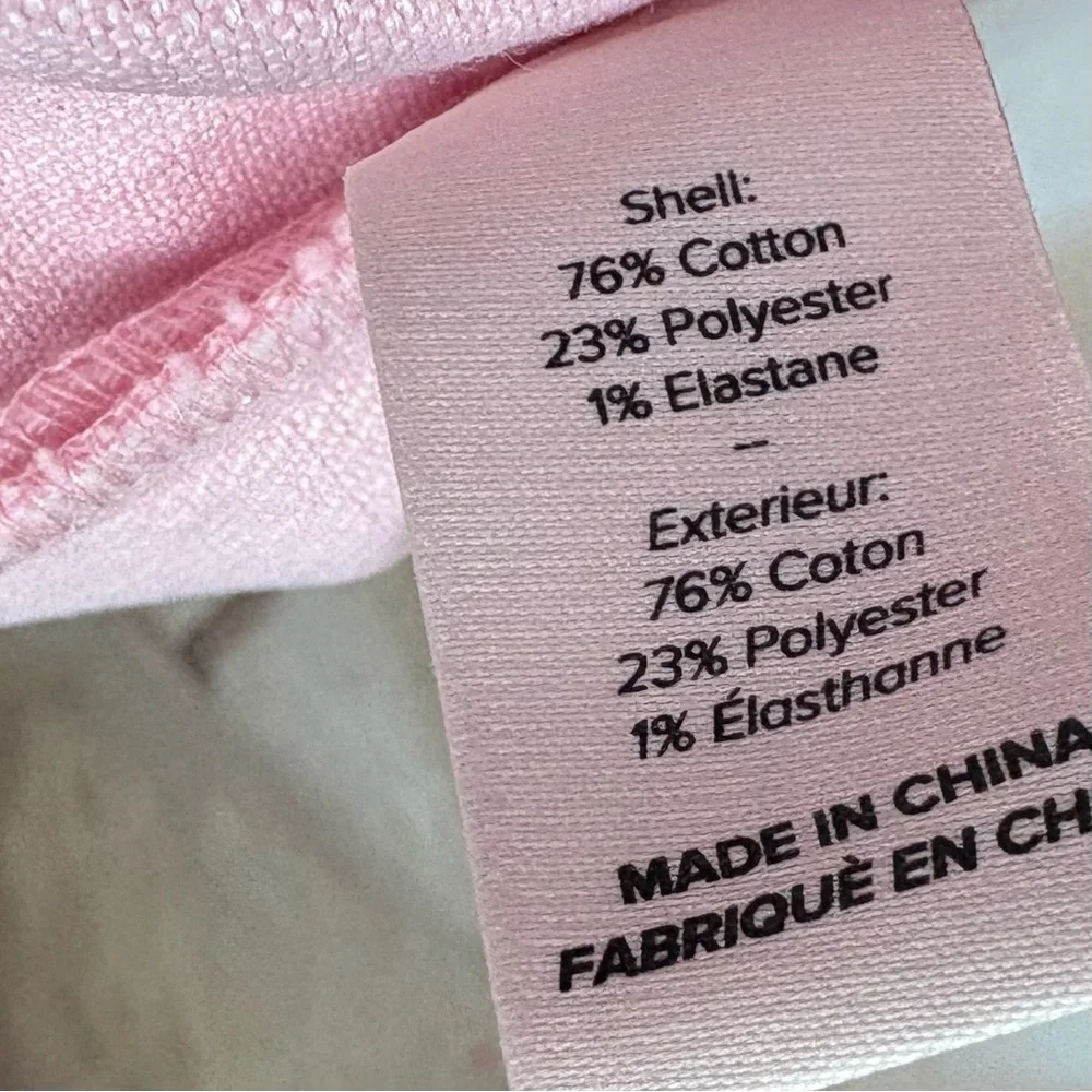 NEW Cinq a Sept Blush Pink Denim Jodi Wrap Mini Dress - Picture 12 of 12